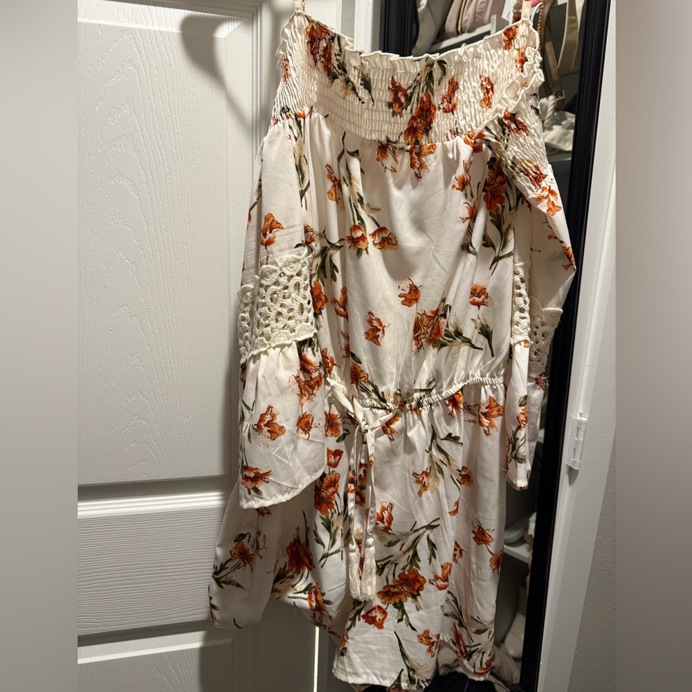 Blush Floral Romper